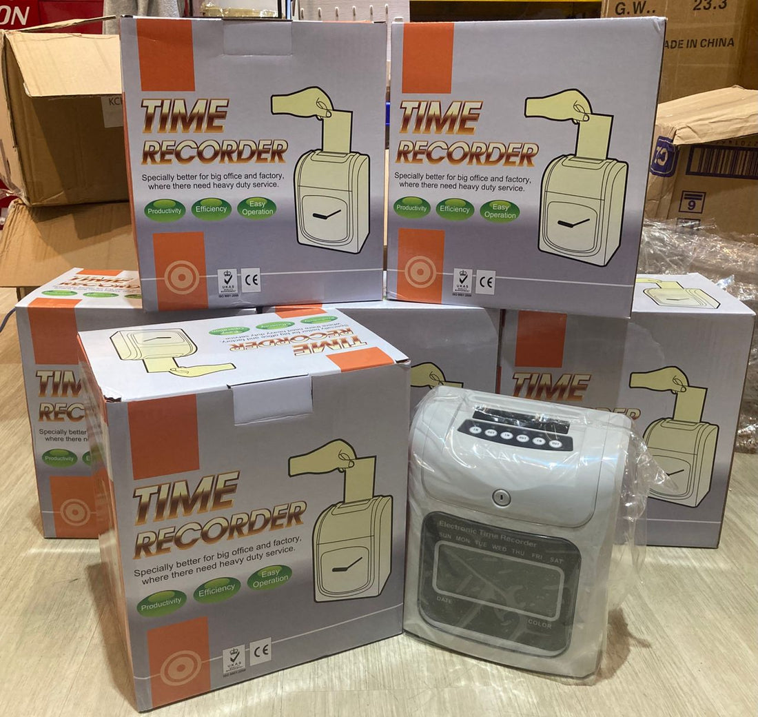Electronic Time Recorder Punch Card Attendance kuching