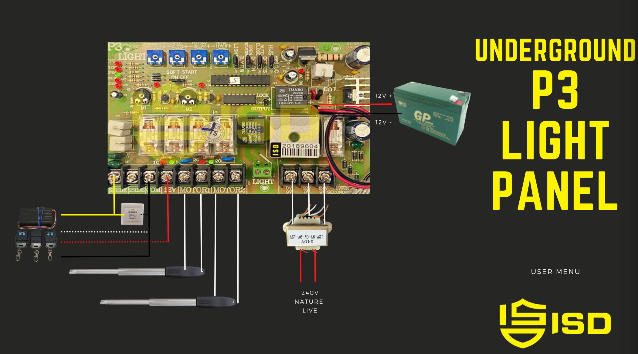 digram wayar panel lampu p3 bawah tanah Sambungan sambungan – Hikvision ...