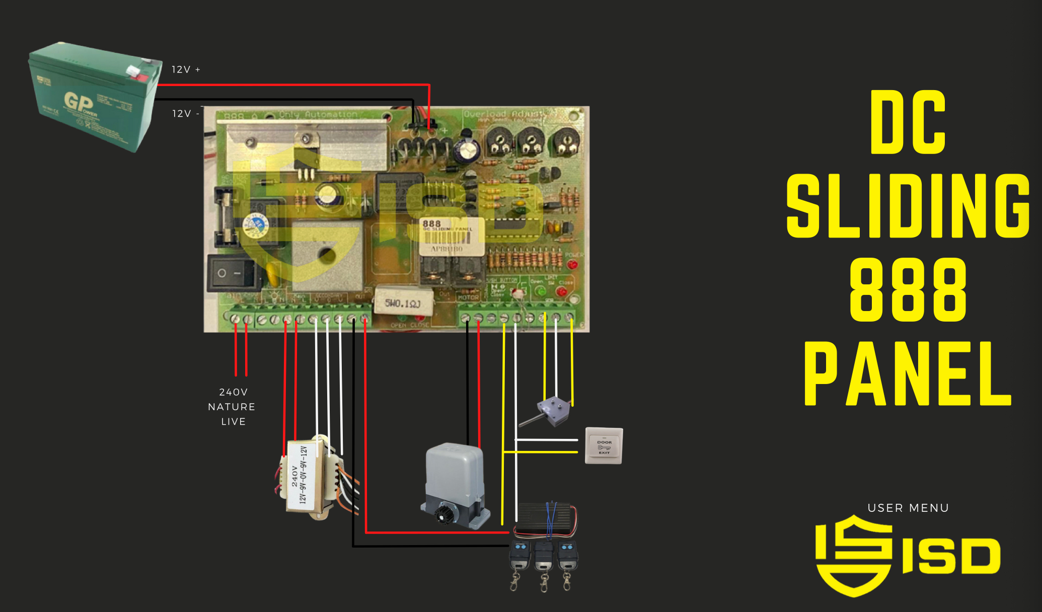 dc sliding 888 panel wire digram Connectivity connection – Hikvision ...