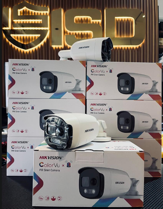 Hikvision ColorVu PIR Siren Camera