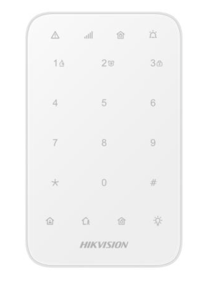Hikvison DS-PK1-E-WB    Wireless LED Keypad