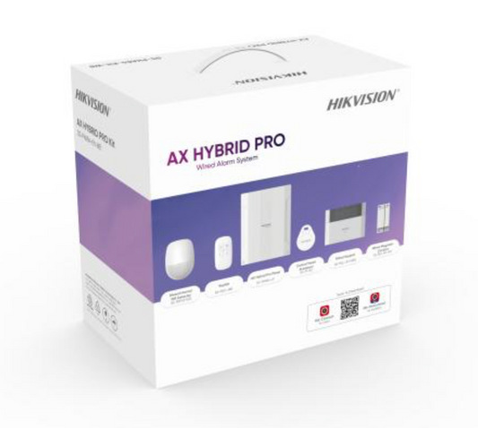 Hikvison DS-PHA64-Kit-WB(B)   AX Hybrid Pro Kit（433MHz）