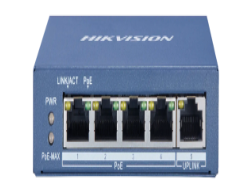 DS-3E0505P-E/M 4 Port Gigabit Unmanaged PoE Switch