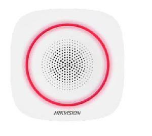 hikvision DS-PS1-I-WB    Wireless Internal Sounder red